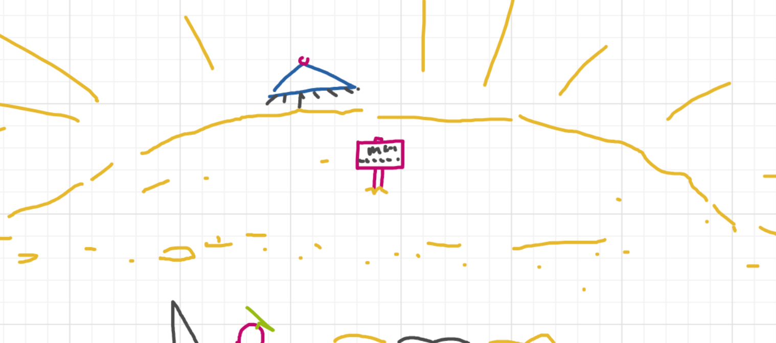 A panel from I've Been Everywhere, Man, episode nine of the Board Boards object show by Furretwalk/WalkingFurret.